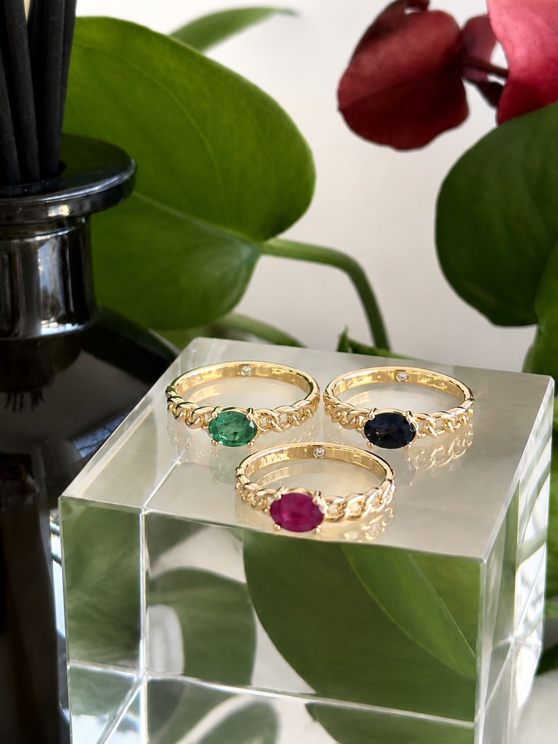 LIANA Ring - Emerald