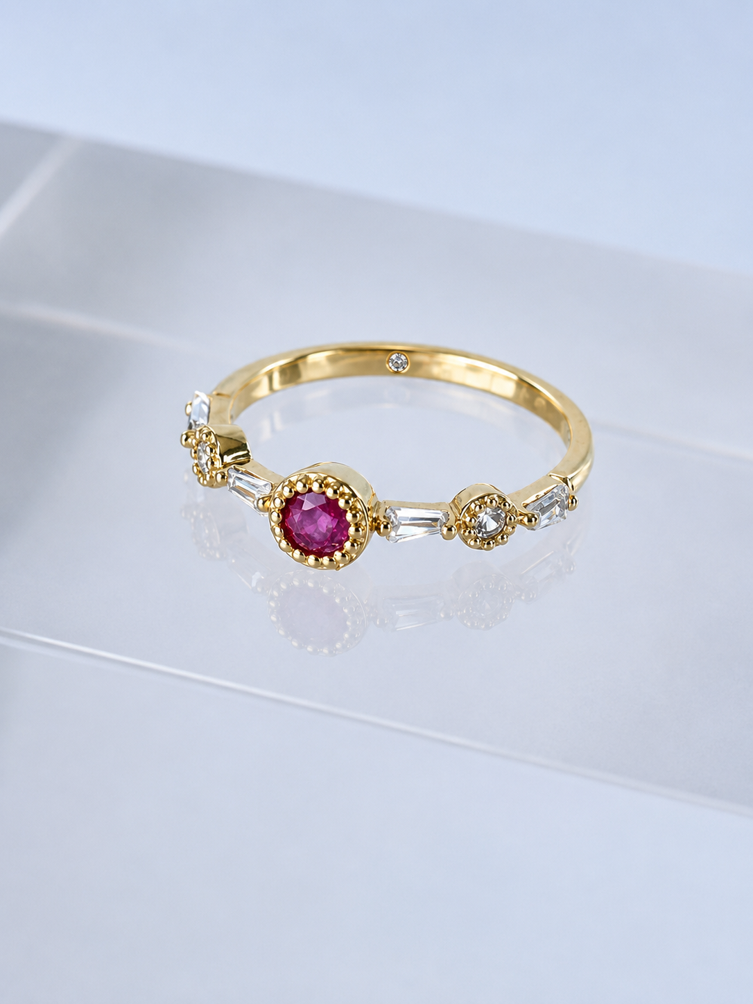 Anillo MEDUSA - Rubí