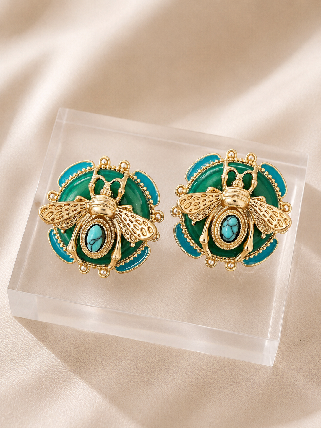 NÉCTAR Earrings - TURQUOISE