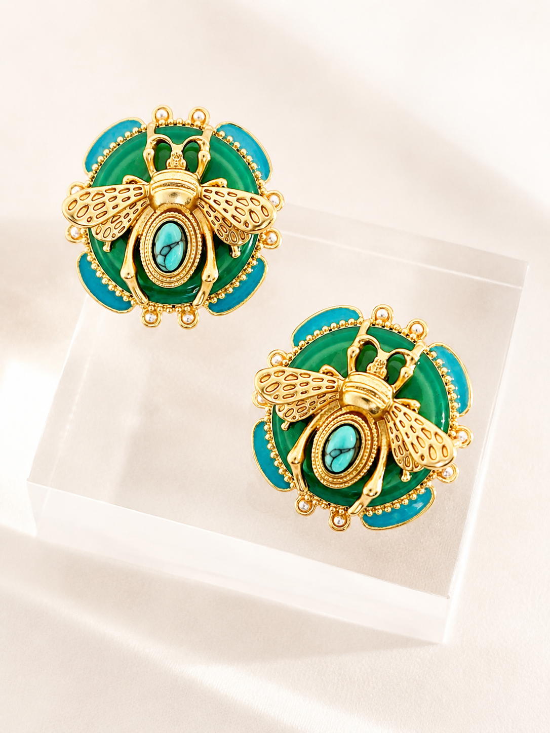 NÉCTAR Earrings - TURQUOISE