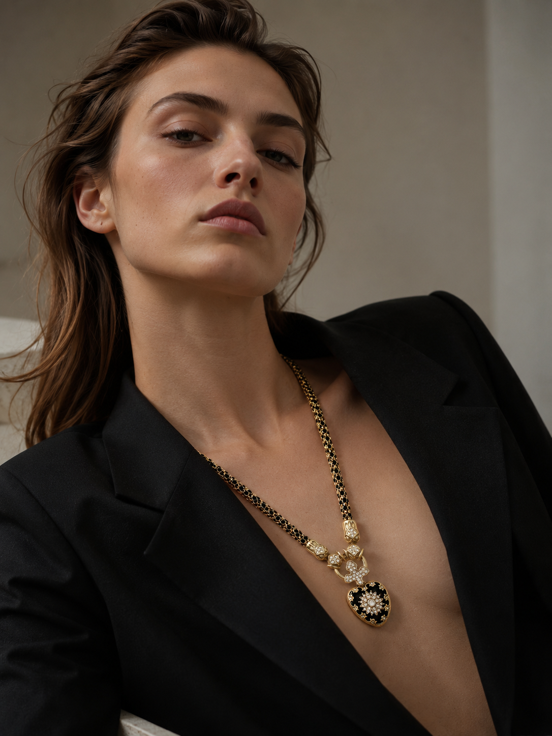RENACER Necklace - Onyx
