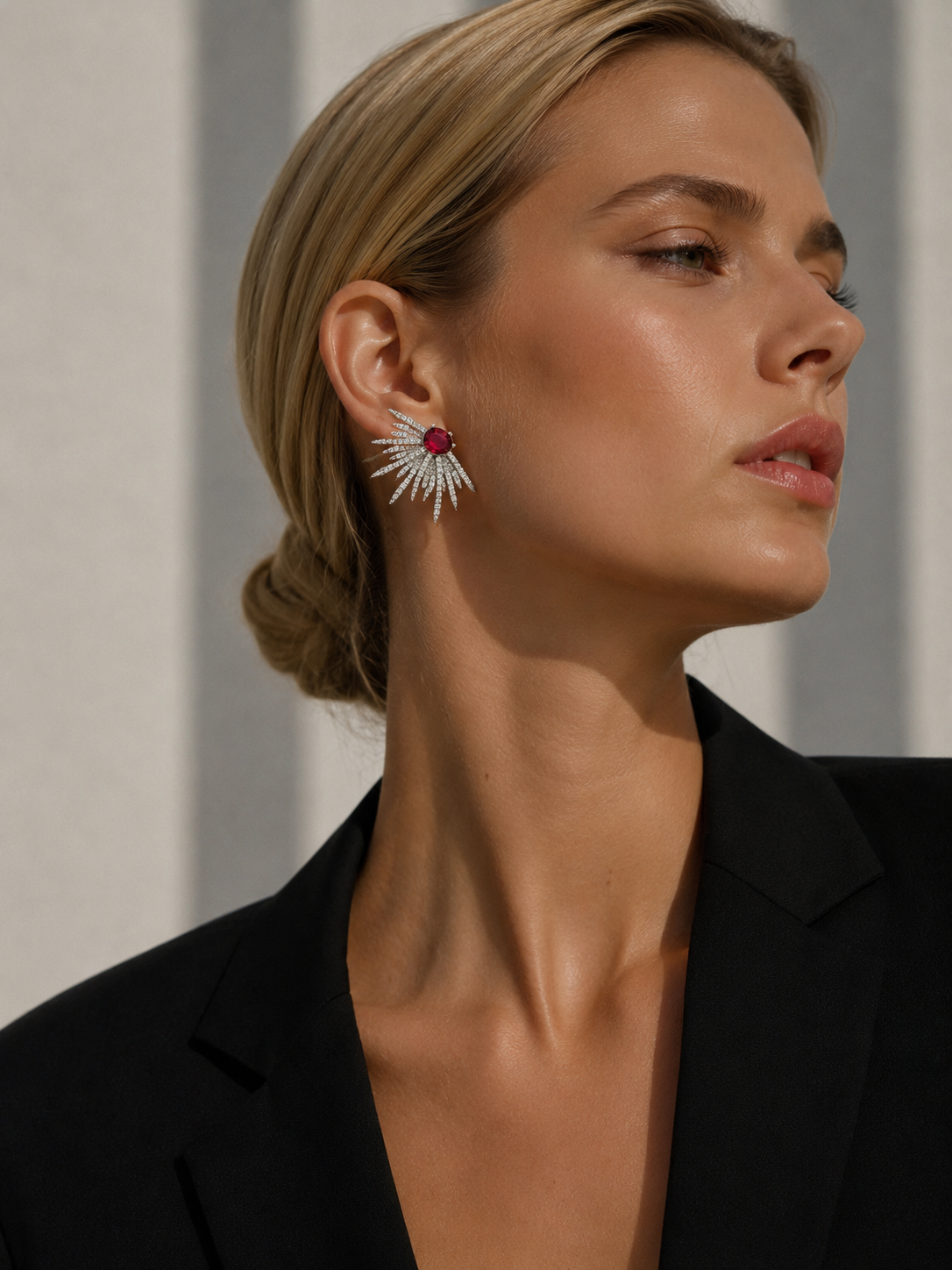 UMBRAL Earrings - Red