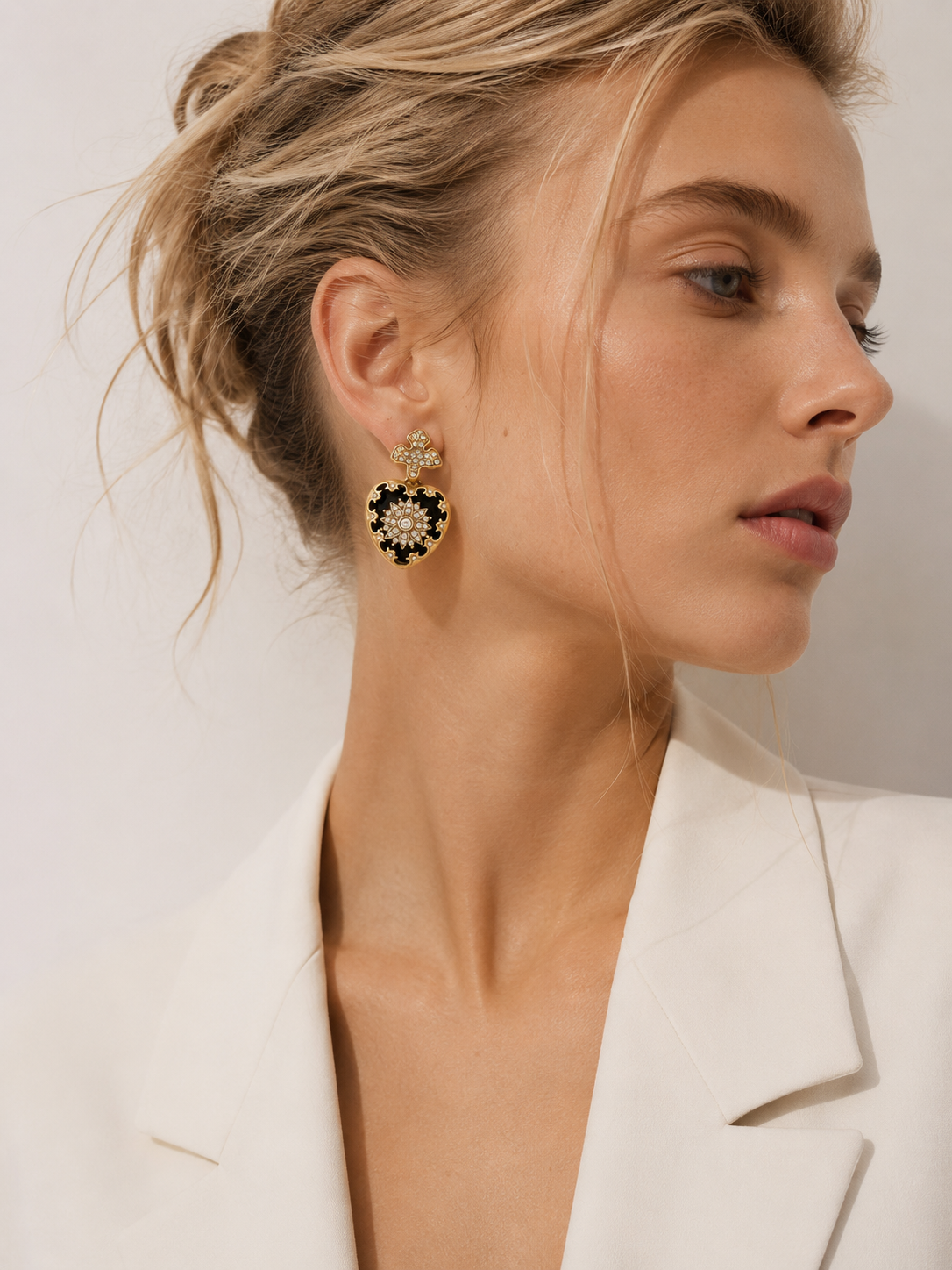 RENACER Earrings - Onyx
