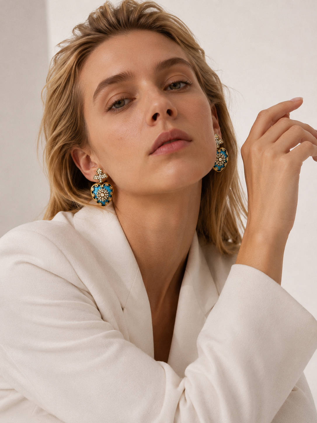 RENACER Earrings - Turquoise