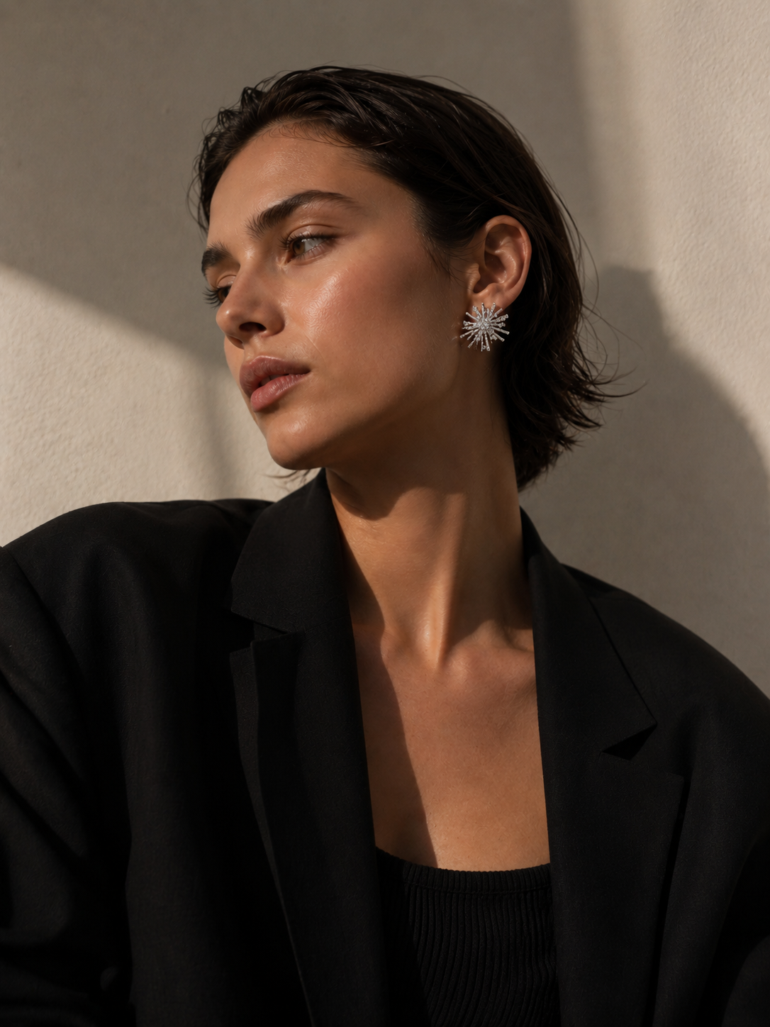 Aretes FRAGMENTO - Plateado