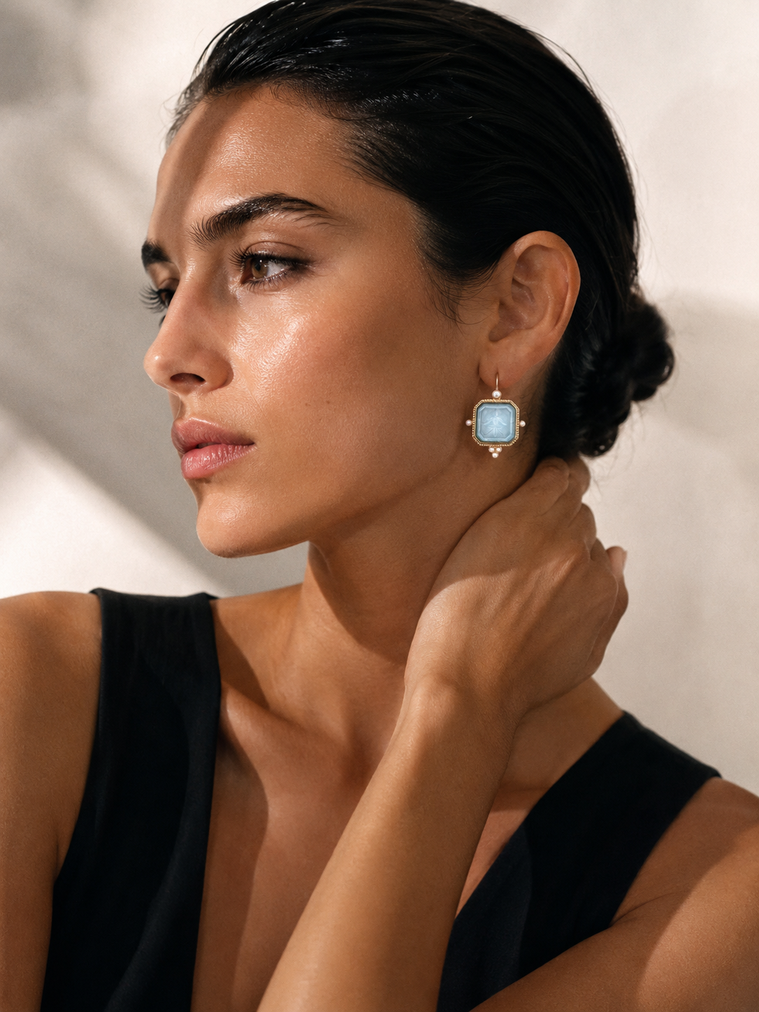 Earrings PURPOSE - SKY
