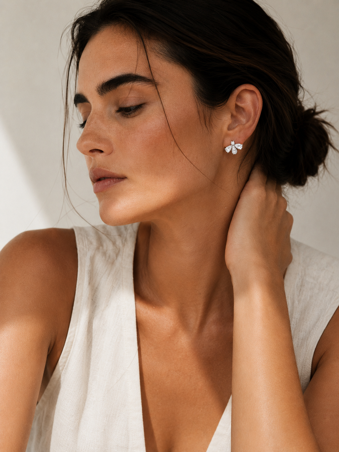 PRISTINE BEE Earrings - Silver-plated