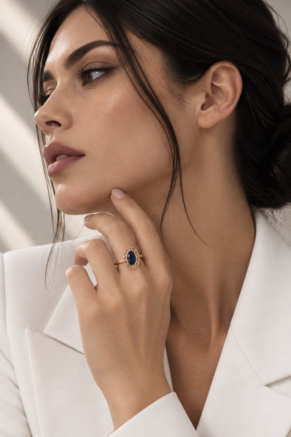 Anillo Estelar Zafiro