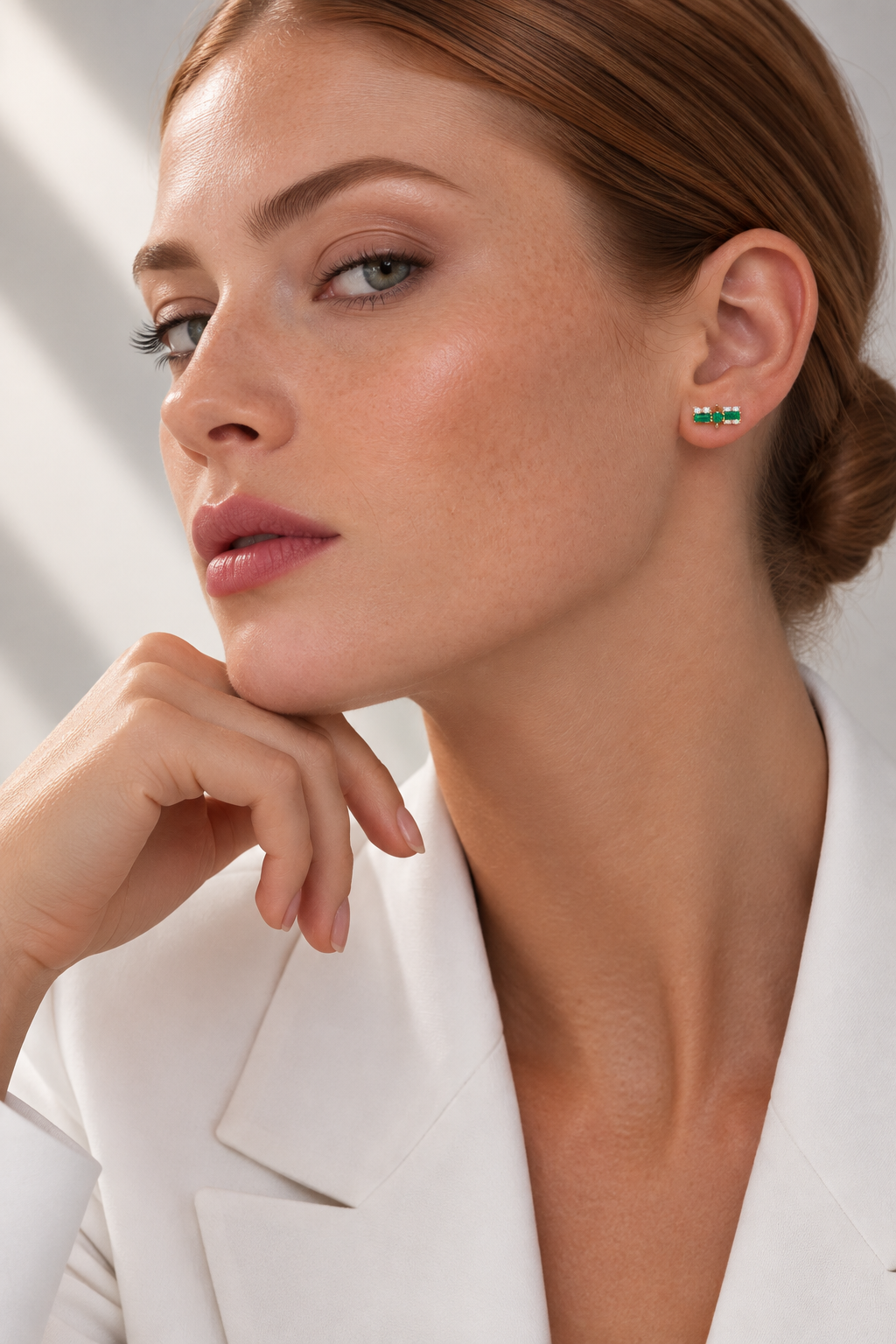 Aretes Constelación Esmeralda