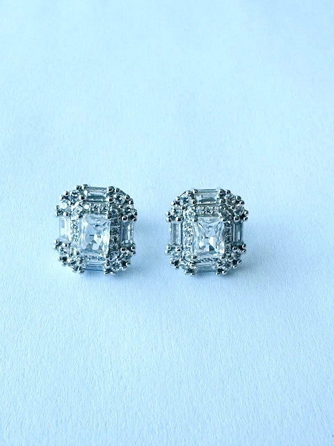 Aretes de Circonia Rectangular