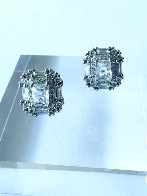 Aretes de Circonia Rectangular
