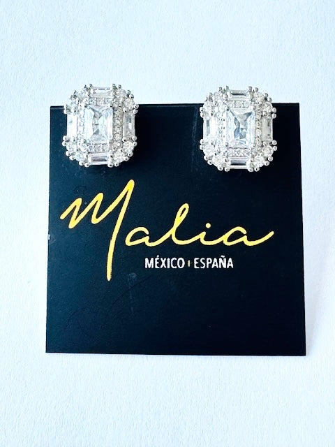 Aretes de Circonia Rectangular