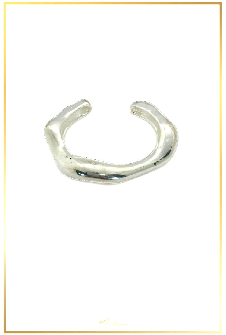 Pulsera Chunky en Rodio