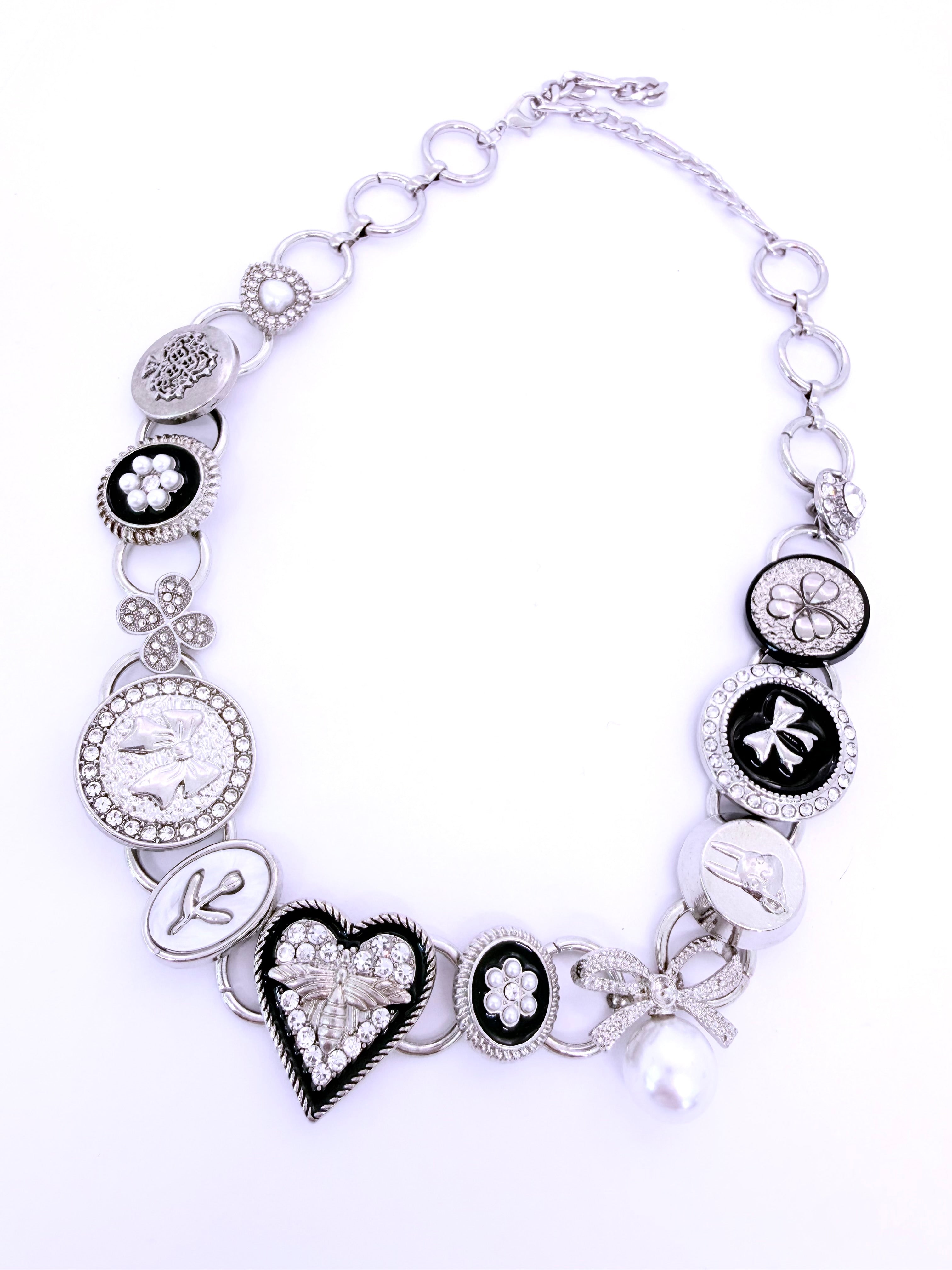 Collar MY LOVE - Plateado