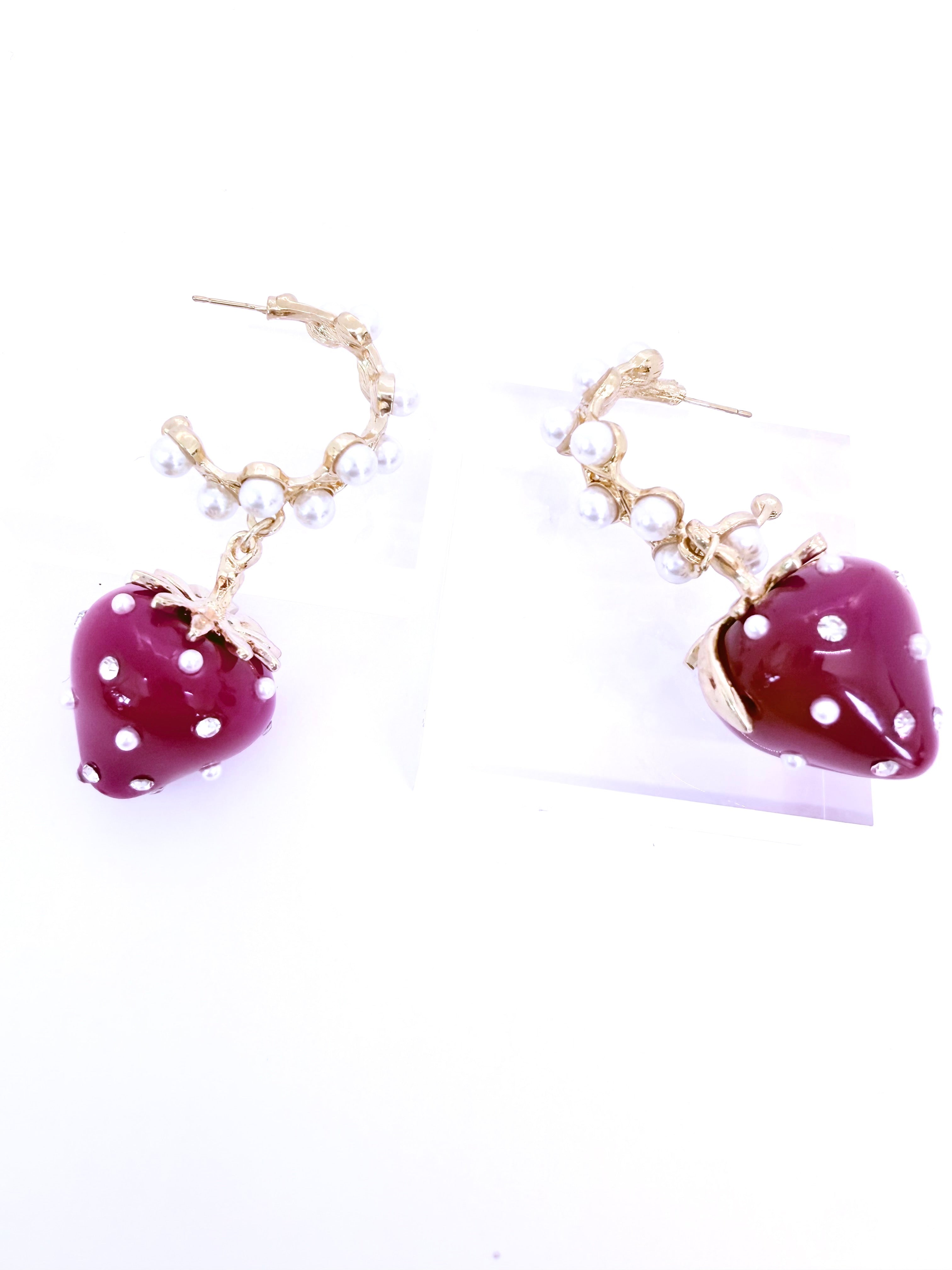 Aretes FRESAS FRESCAS