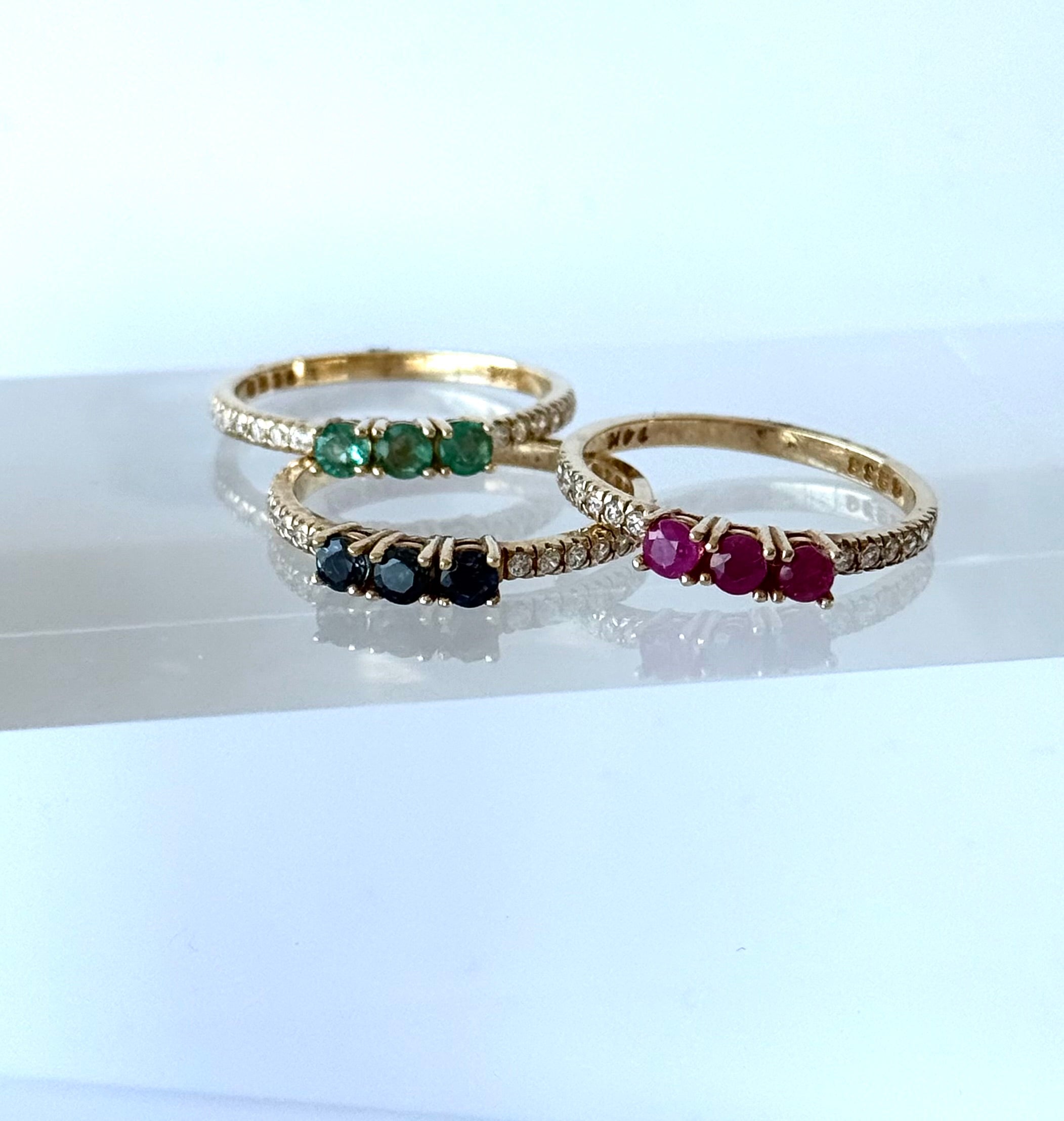 ANILLO ARRECIFE ESMERALDA