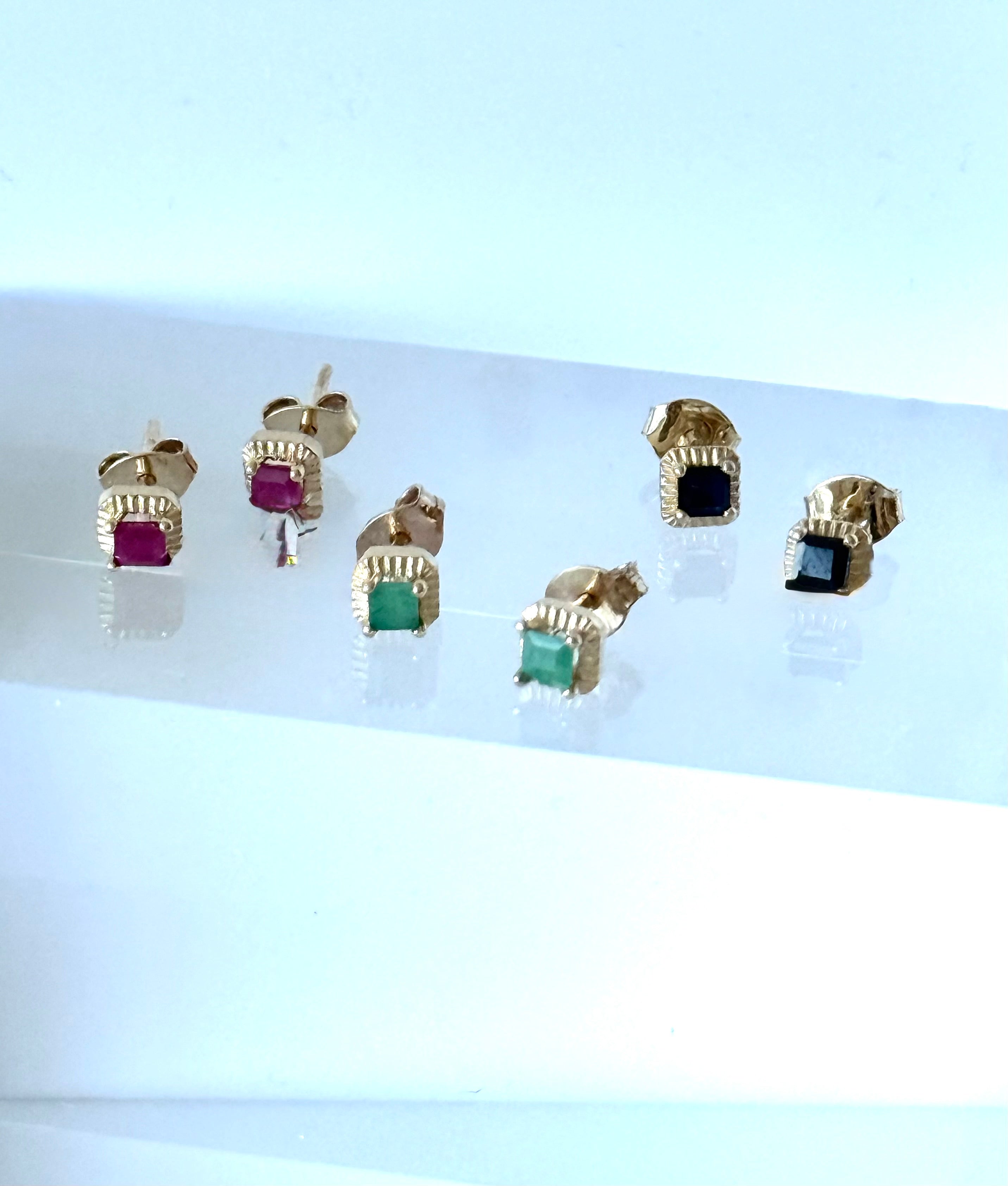 ARETES LIBELULA ZAFIRO