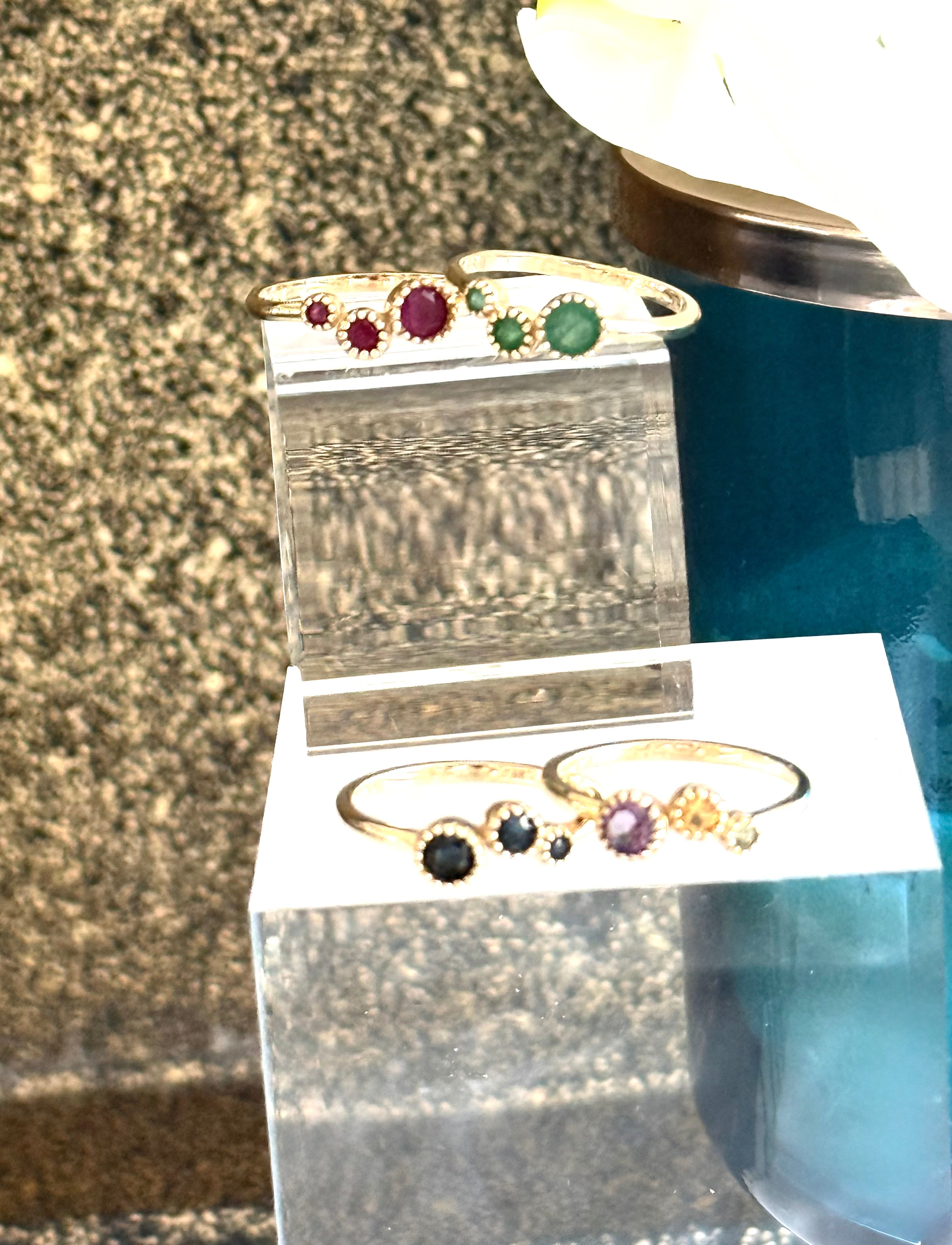 ANILLO CONSTELACIÓN RUBÍ