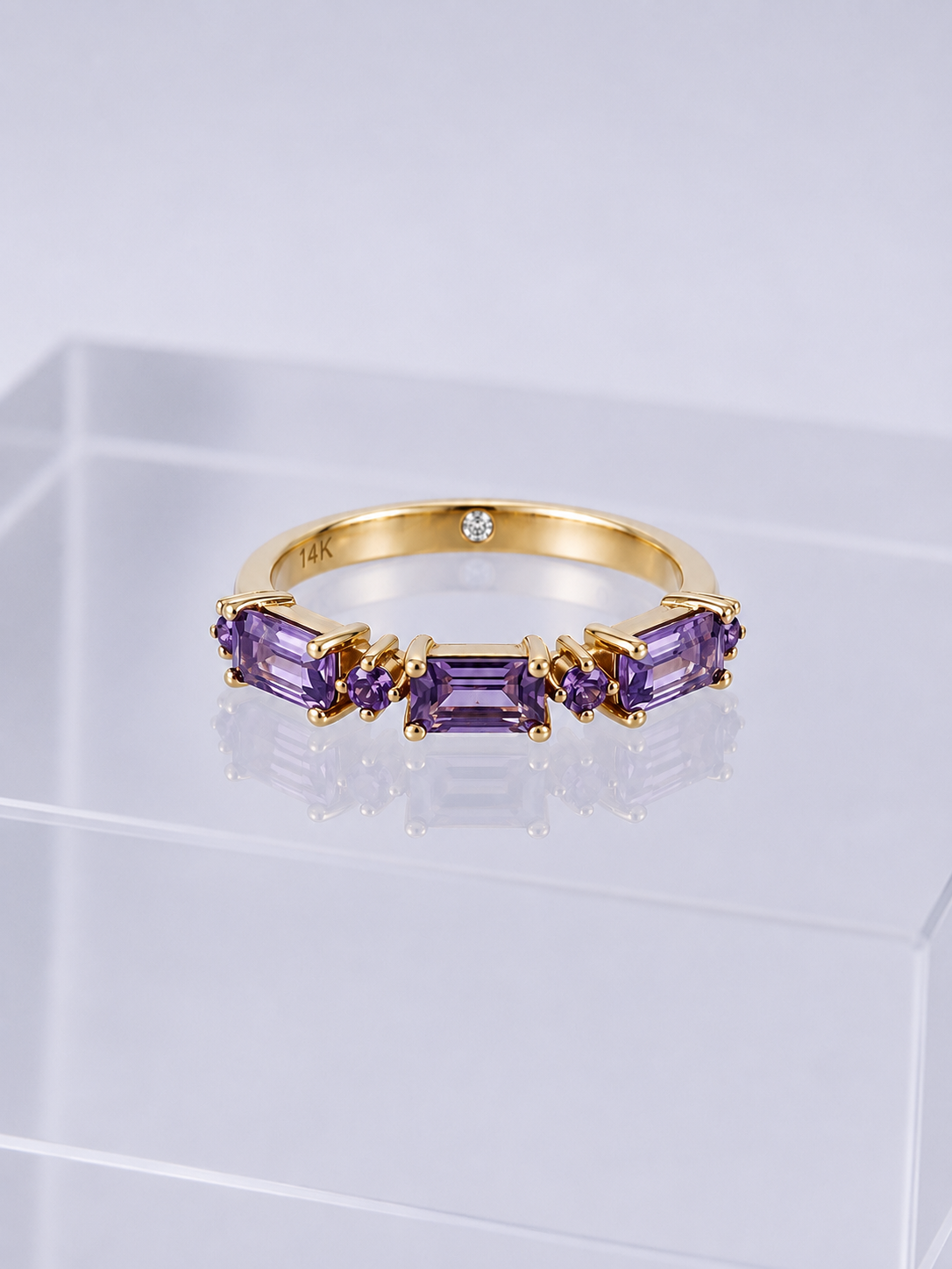 SON DE MAR Ring - Amethyst