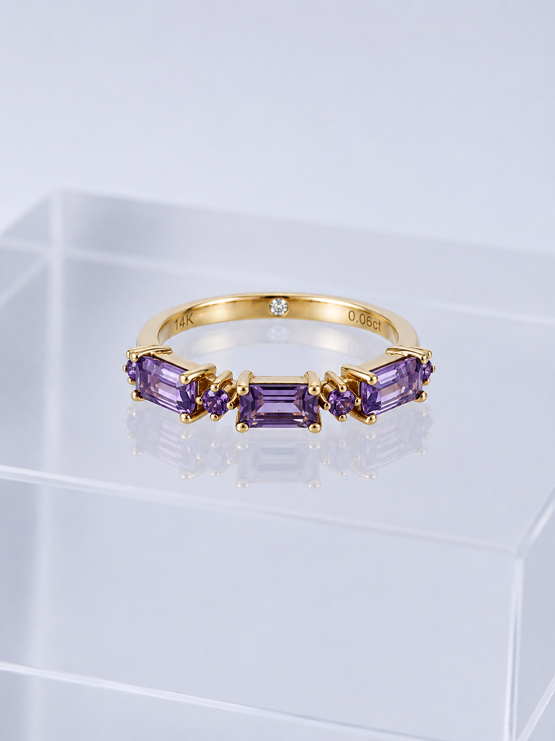 Anillo SON DE MAR - Amatista