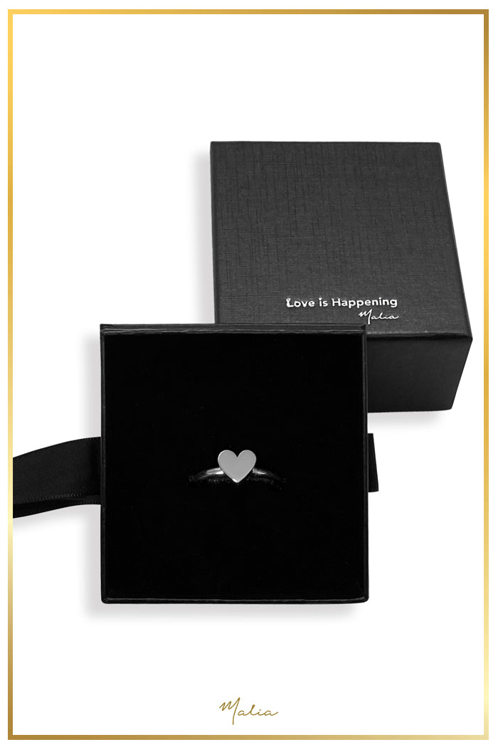 Anillo Corazón Plata Sterling .925