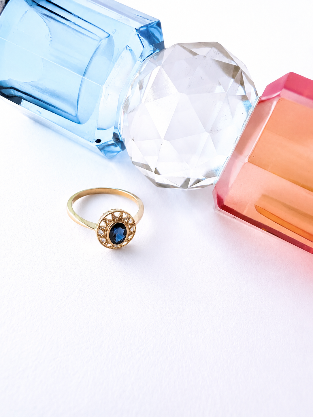 Anillo Estelar Zafiro