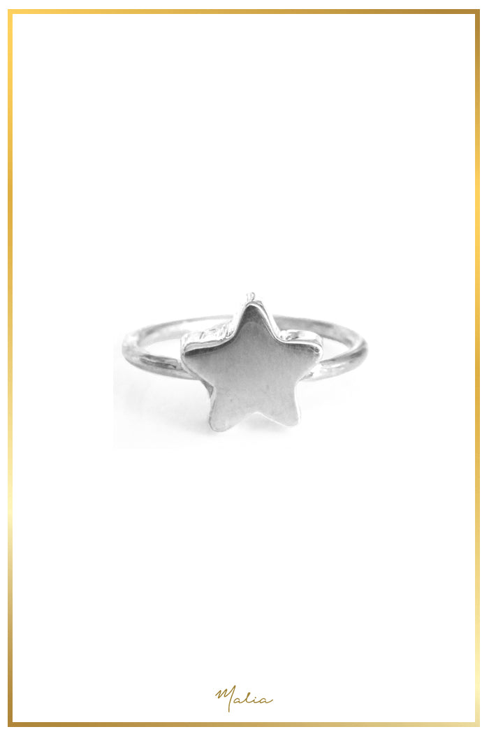 Anillo 2025 estrella plata