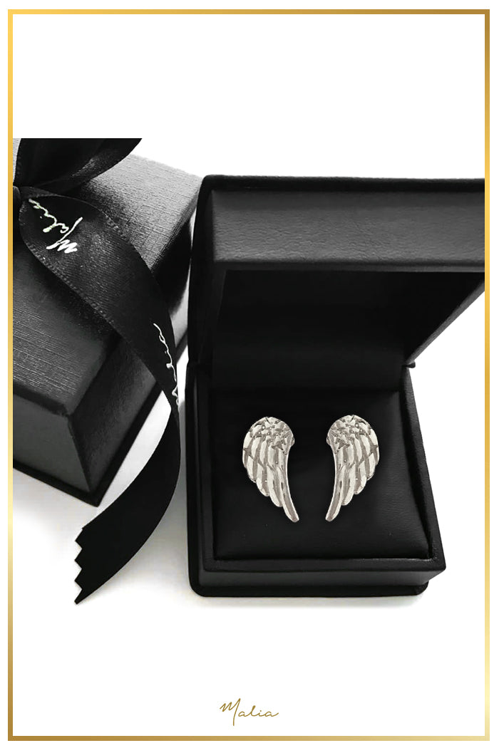 Mancuernillas Alas de Plata Sterling .925