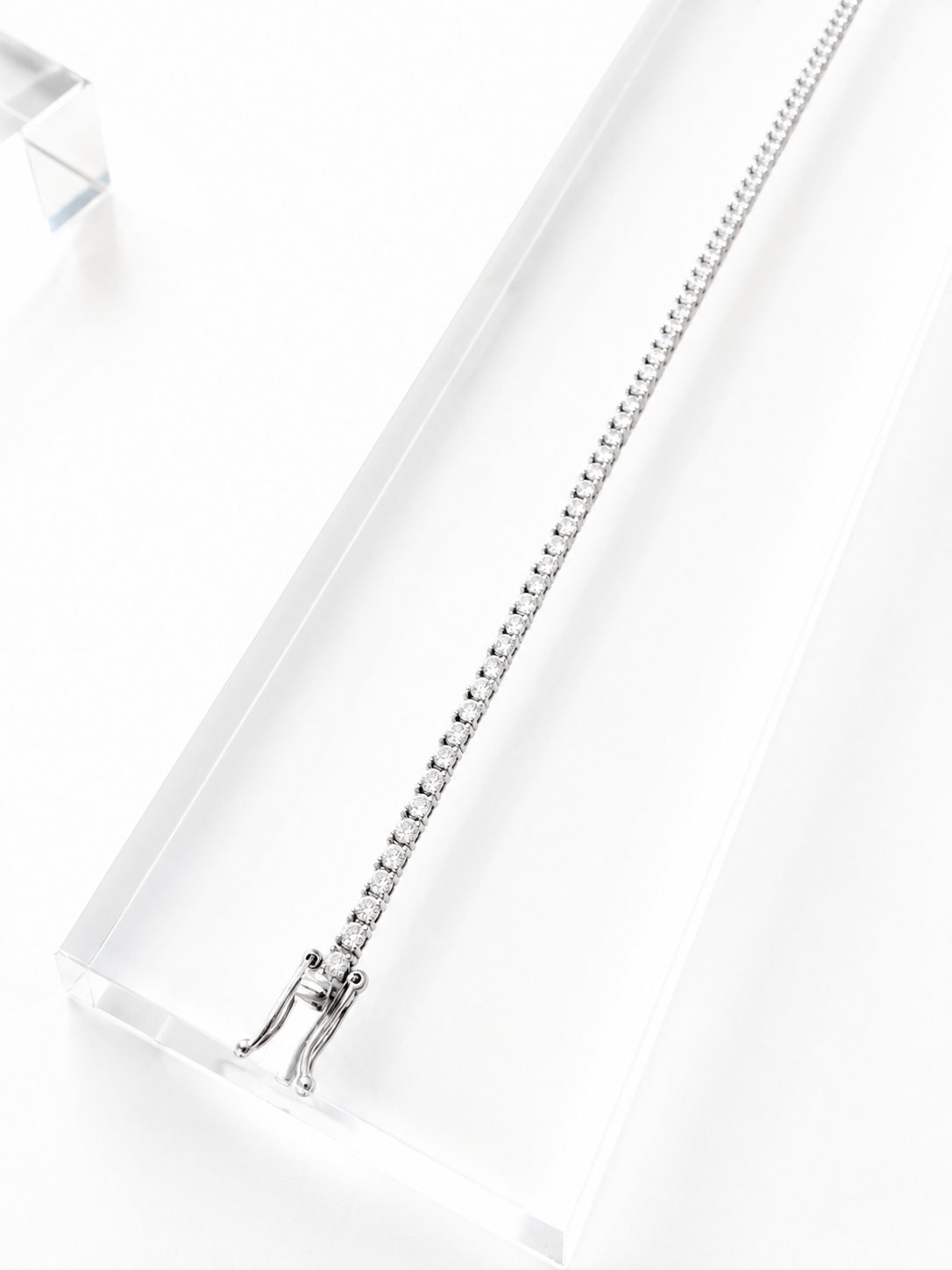 Pulsera Infinito Oro Blanco