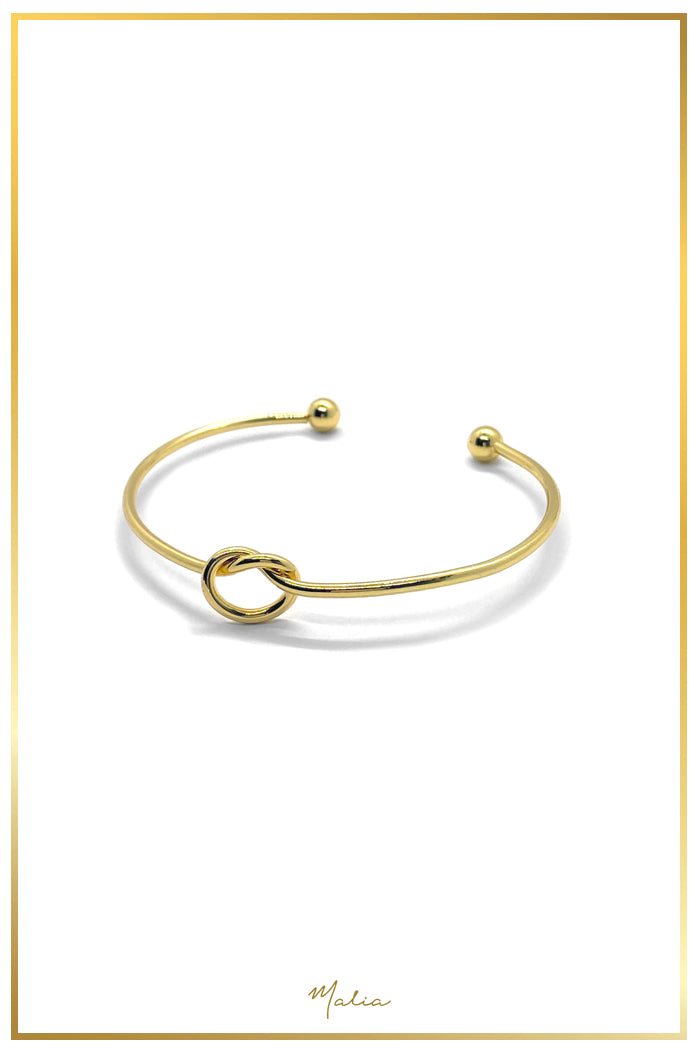 Pulsera Cuff Nudo del Amor