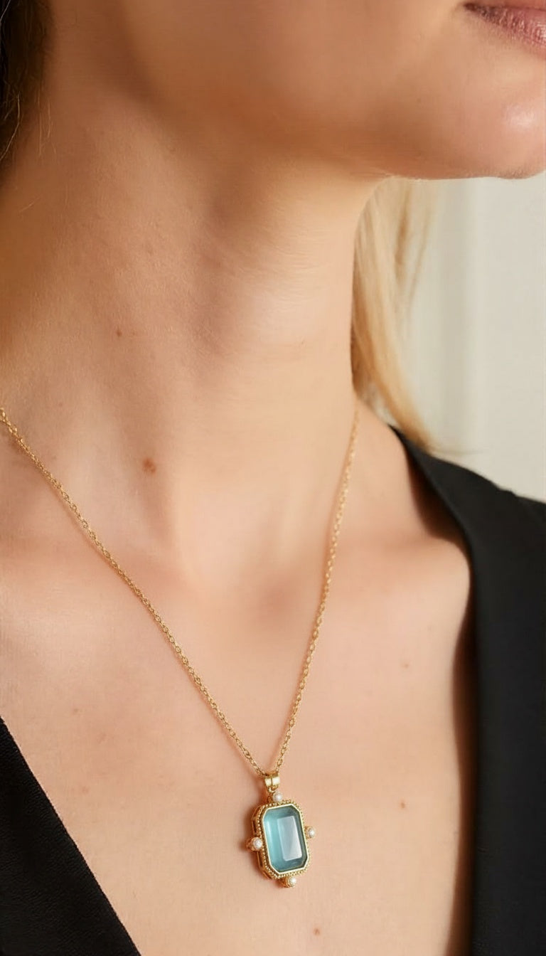 Collar y Aretes PROPÓSITO