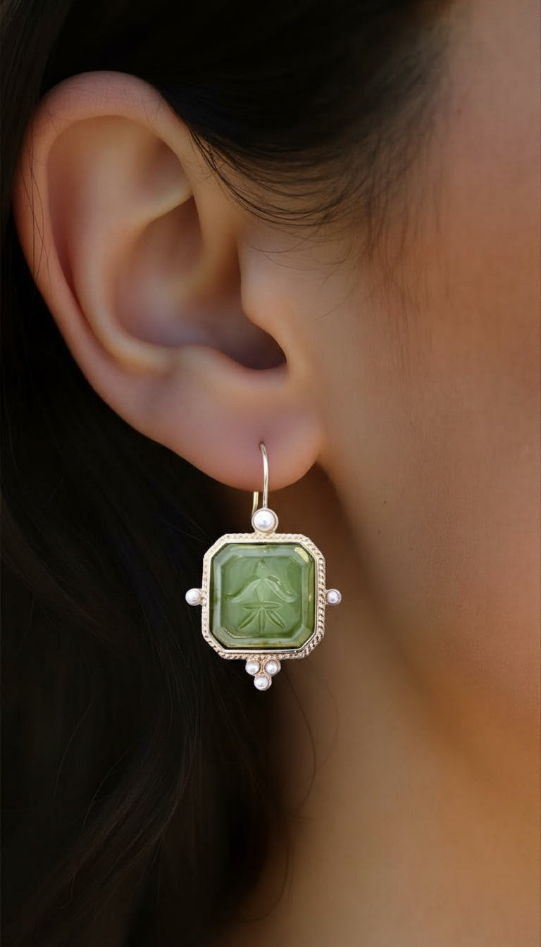 Aretes PROPÓSITO - JADE