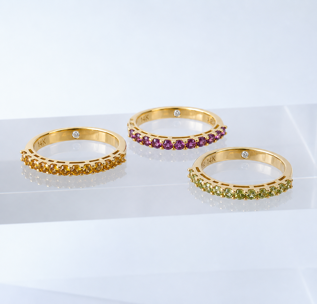 Anillo BRISA - Citrino