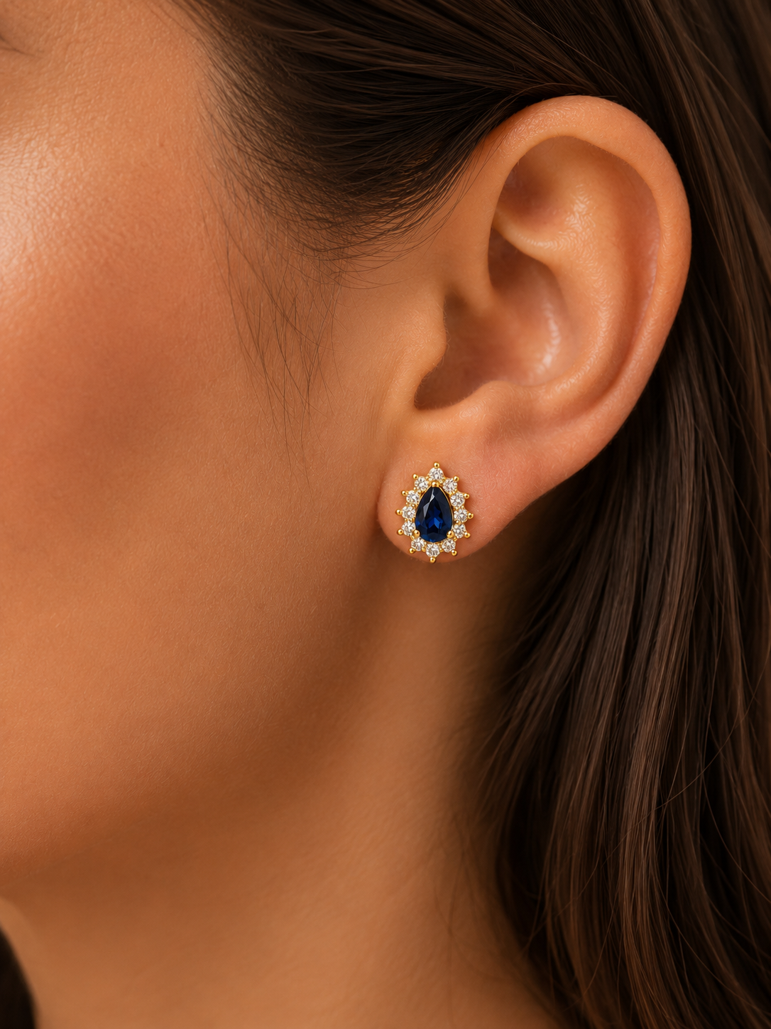 Aretes Manglar Zafiro