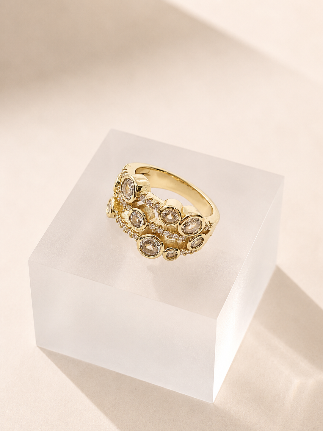 Anillo INTEGRA - Dorado