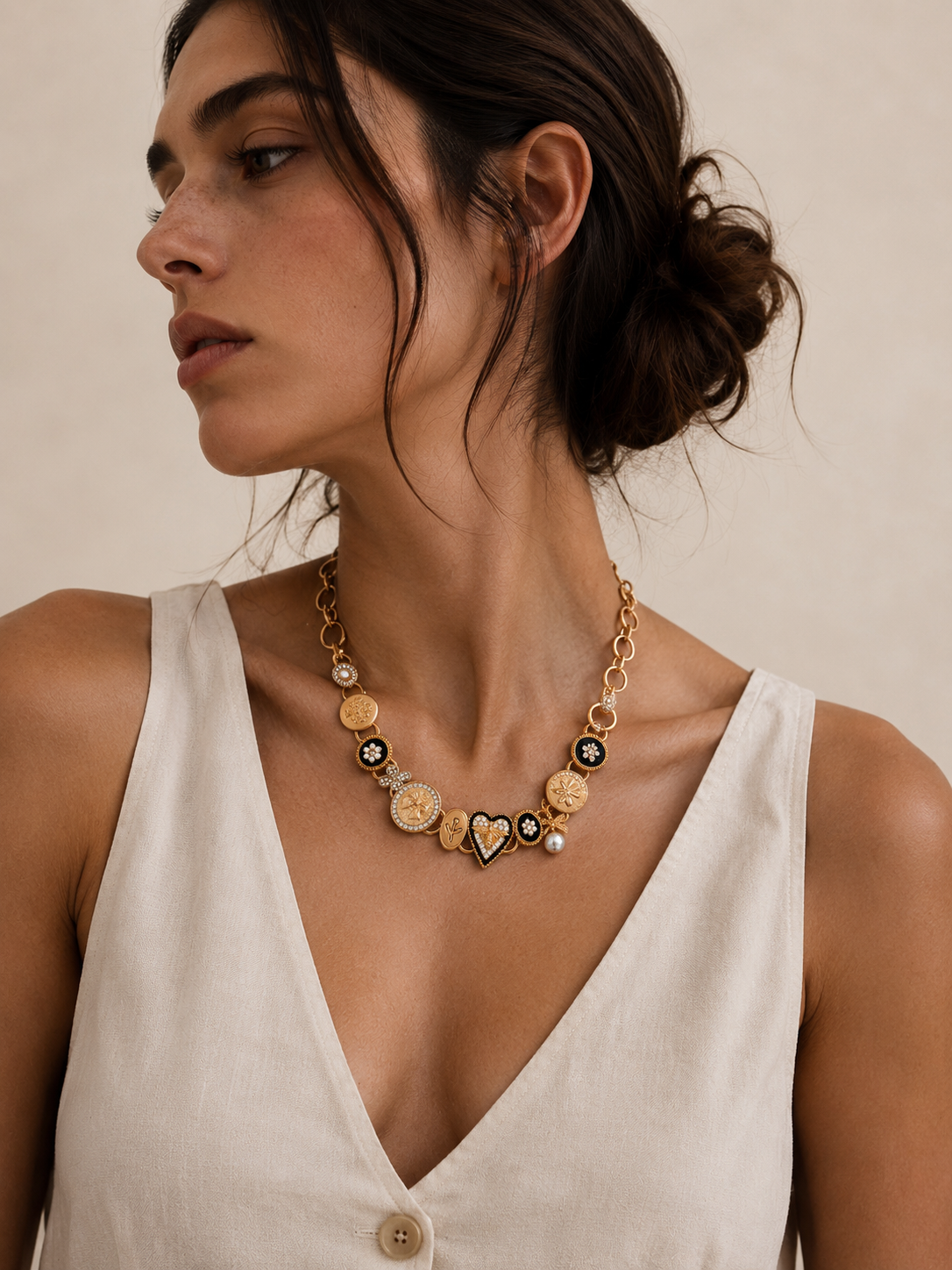 MY LOVE Necklace - Gold