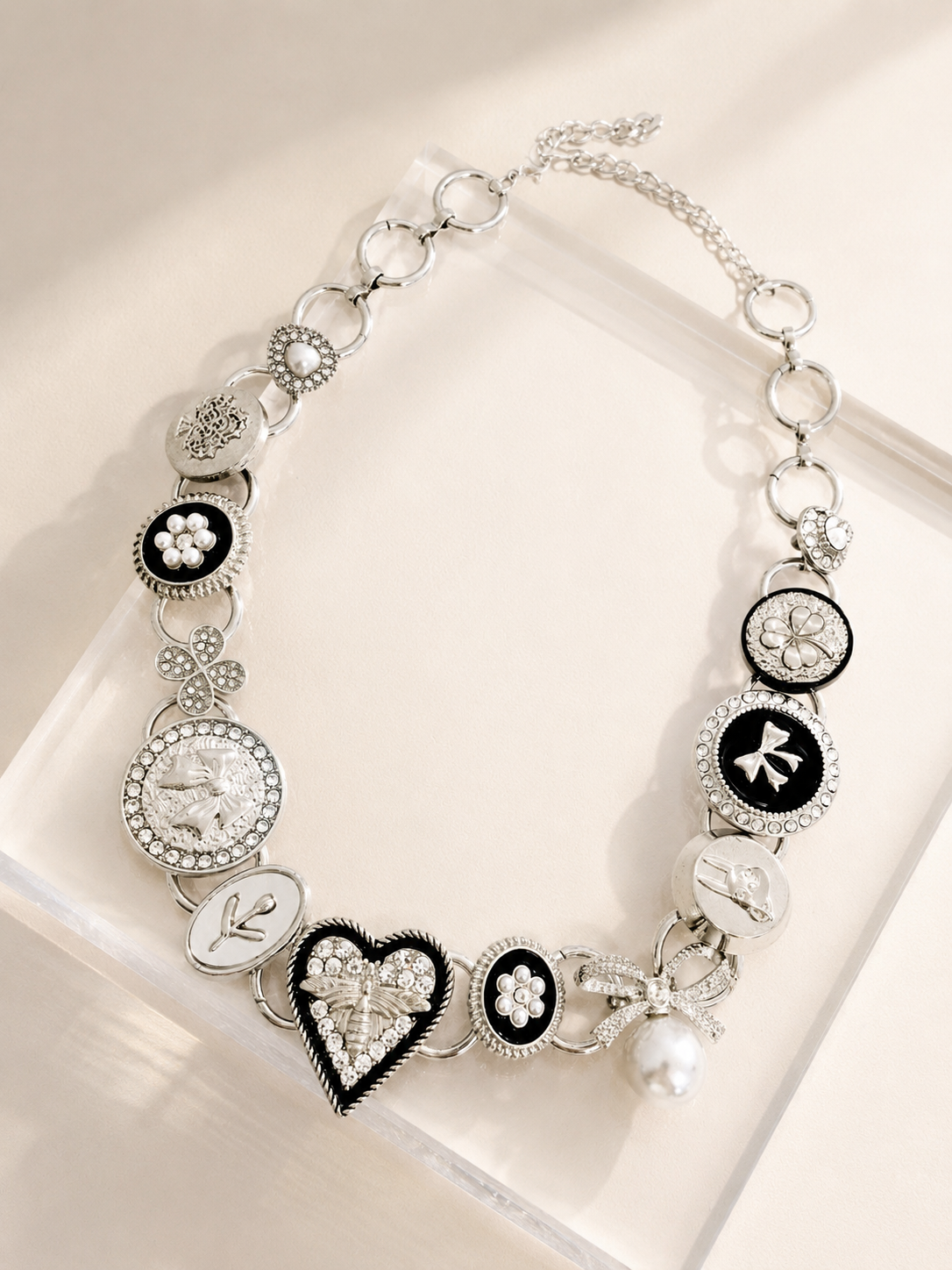 MY LOVE Necklace - Silver