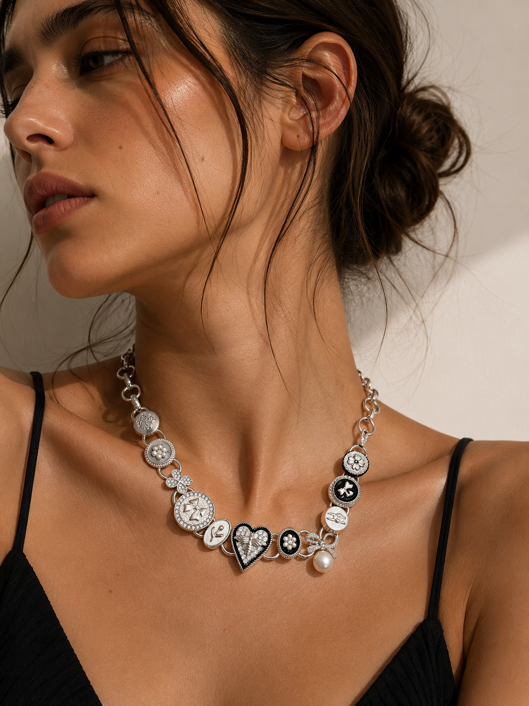 MY LOVE Necklace - Silver