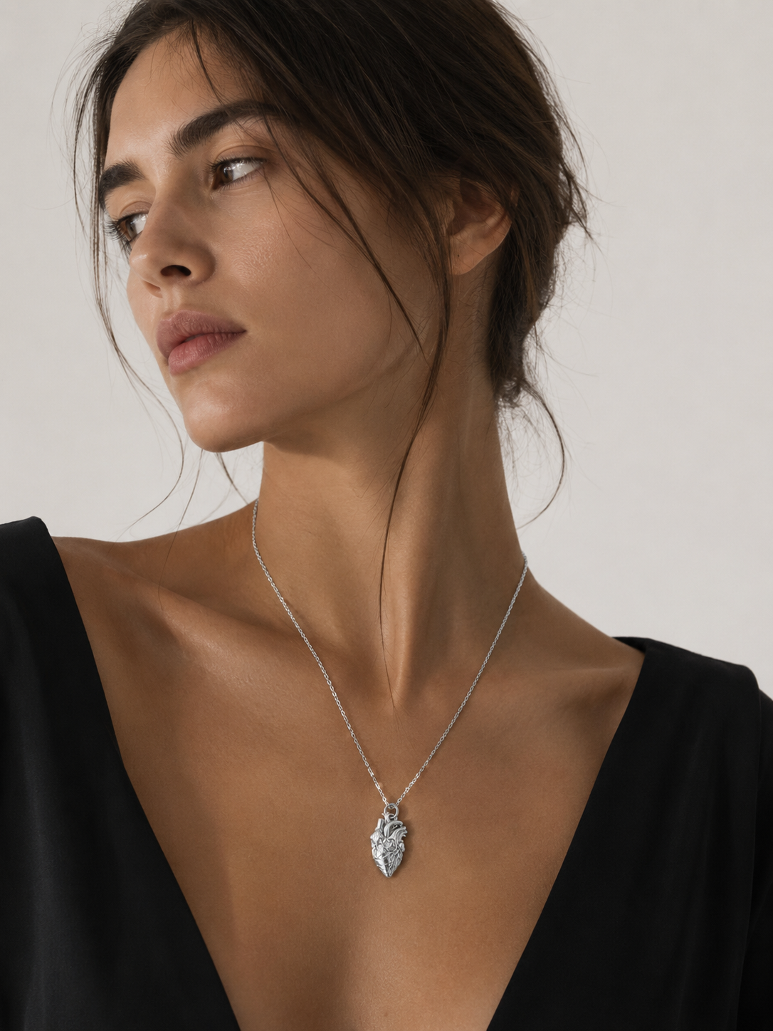 Collar DEL CORAZÓN - Plateado