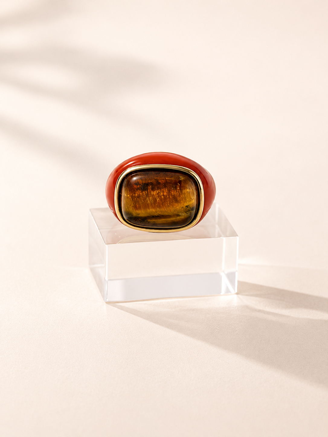 MY CENTER Ring - TIGER'S EYE
