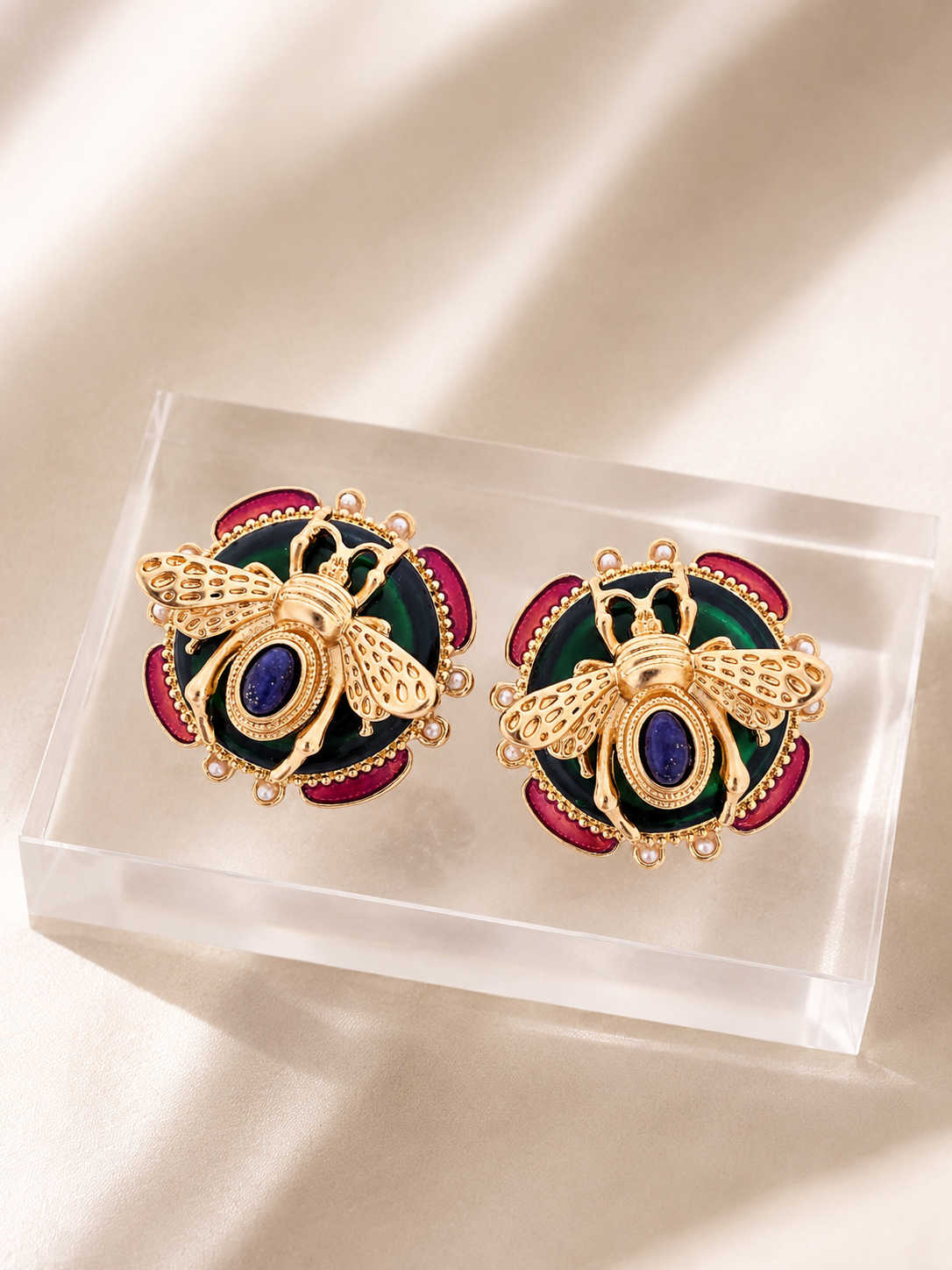 NÉCTAR Earrings - EMERALD