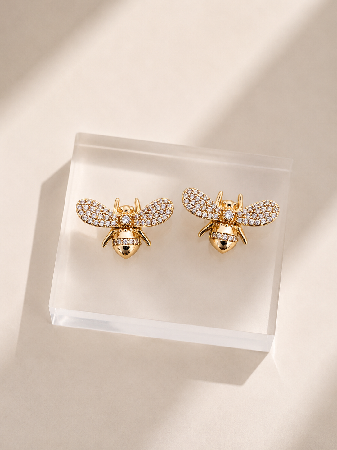 Amber earrings