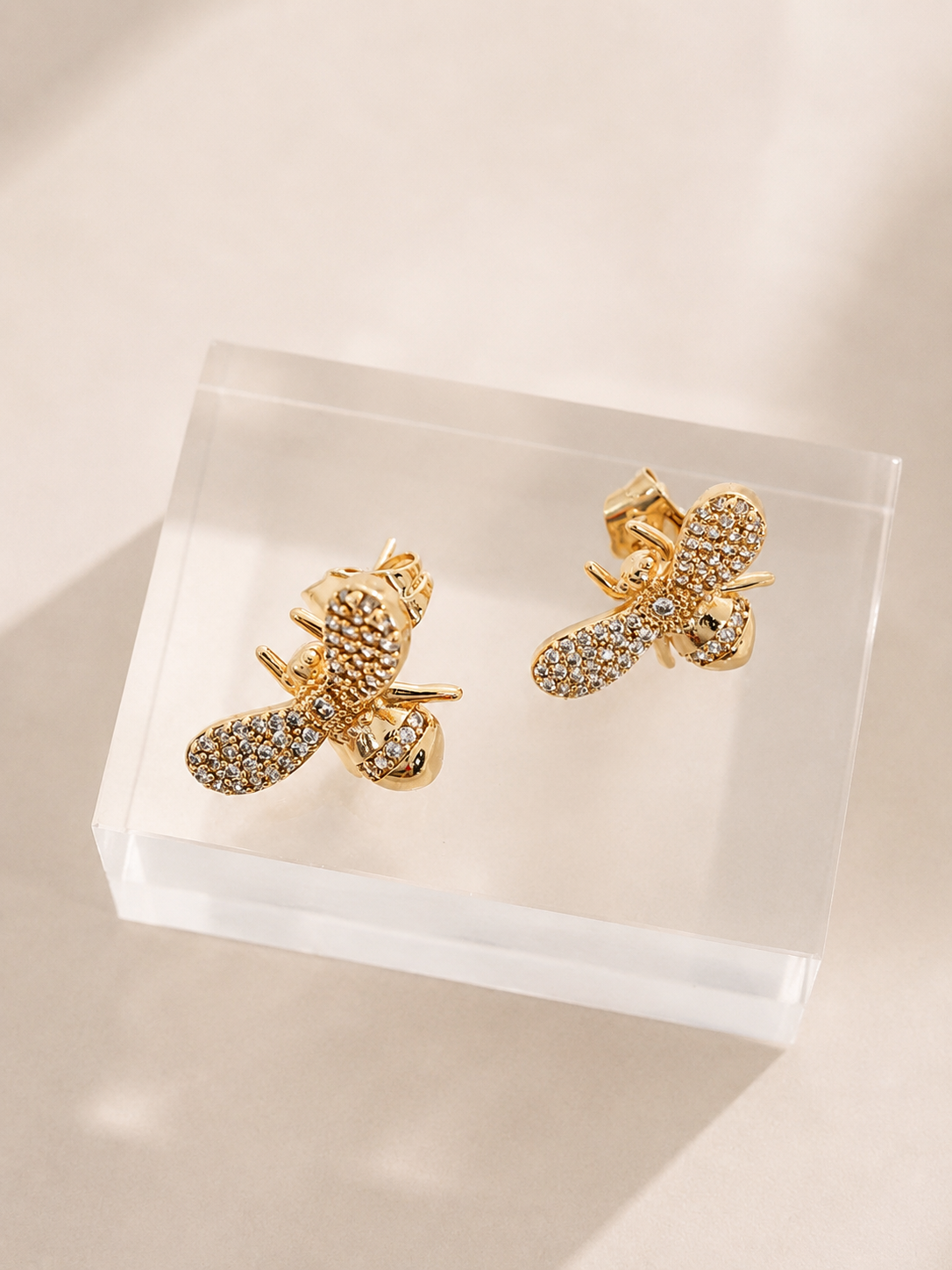 Amber earrings