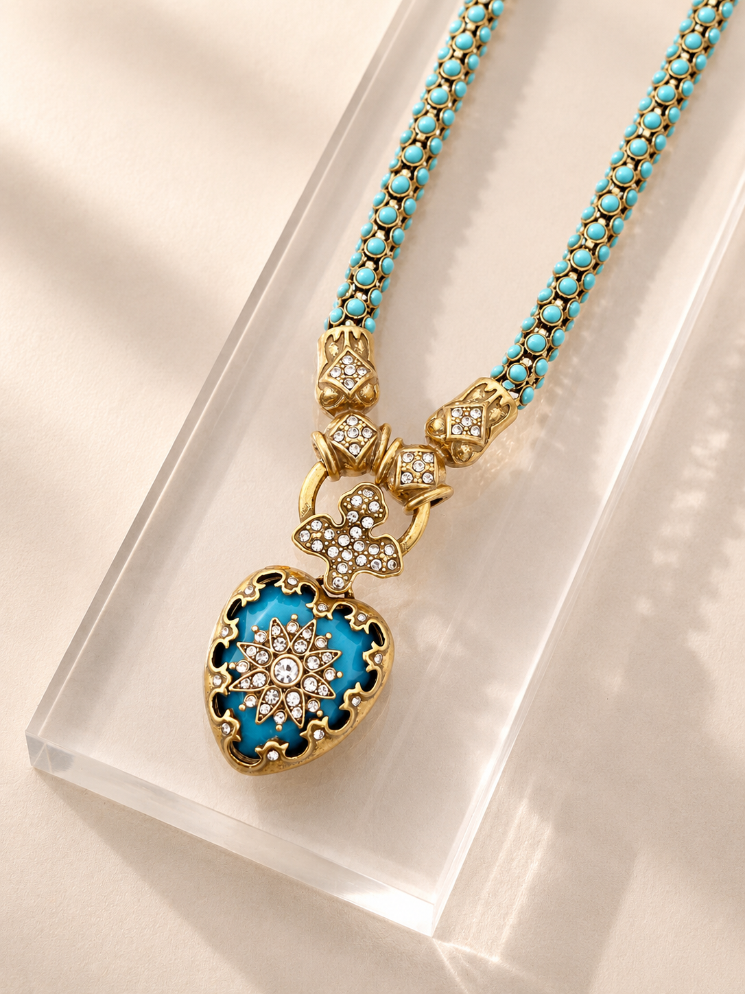 RENACER Necklace - Turquoise