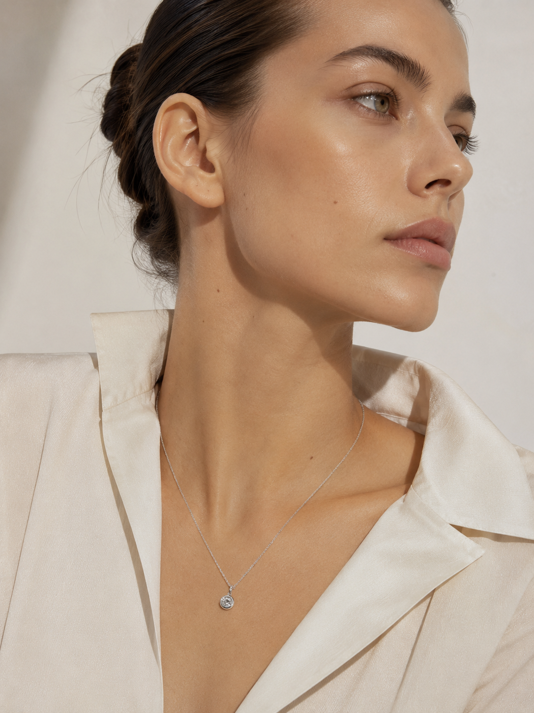 Necklace CENTER - Silver