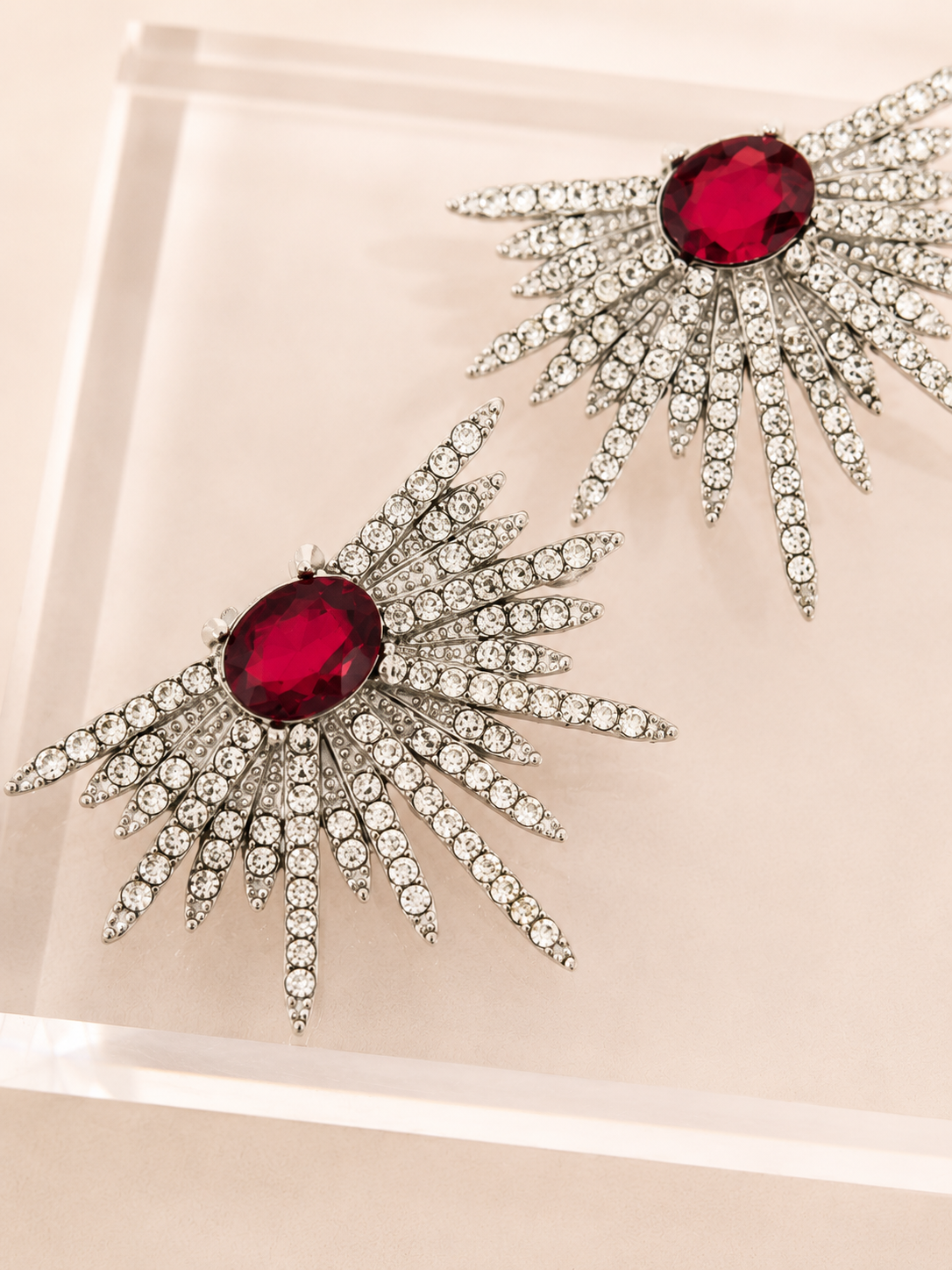 UMBRAL Earrings - Red
