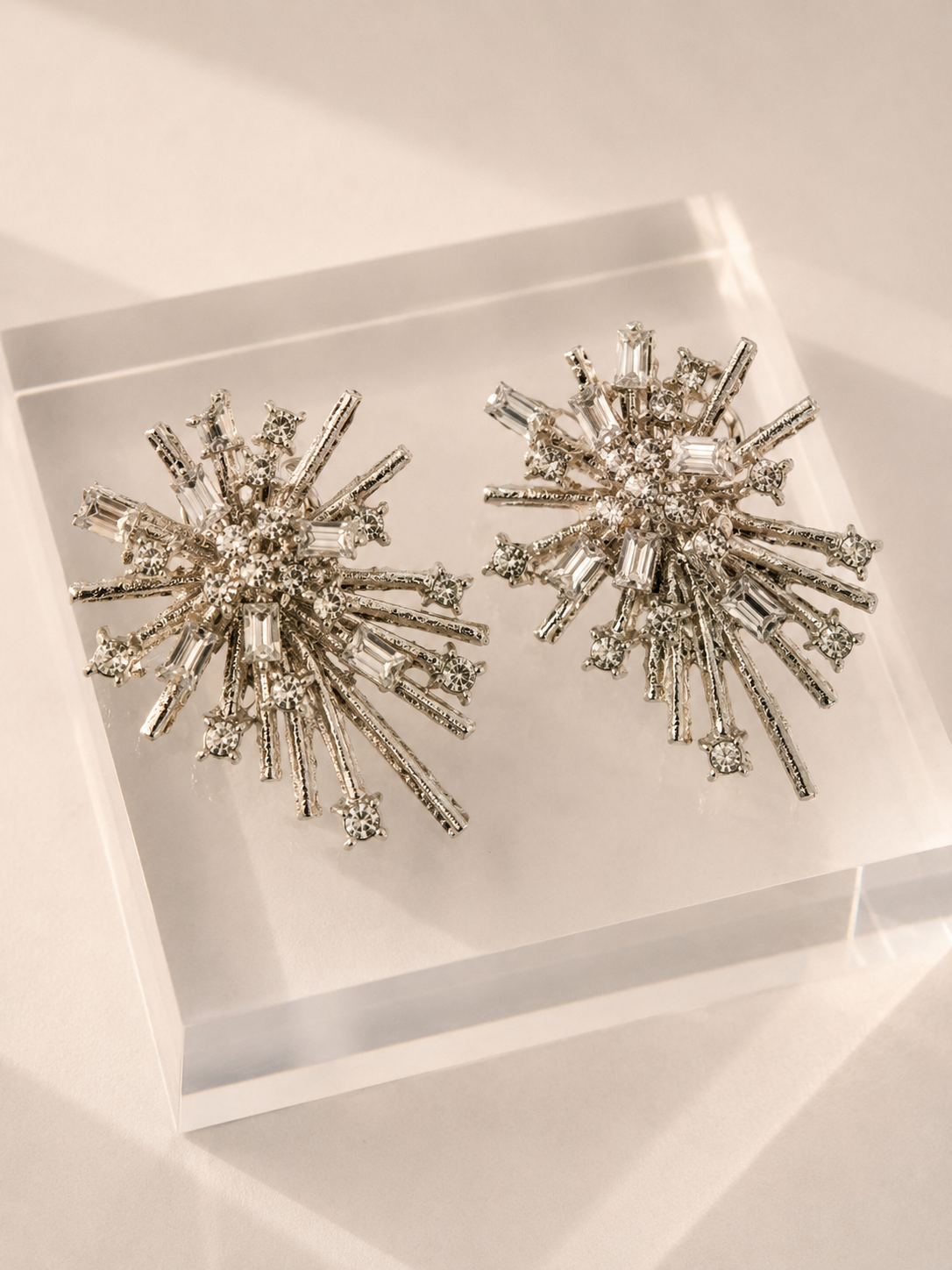 Aretes FRAGMENTO - Plateado