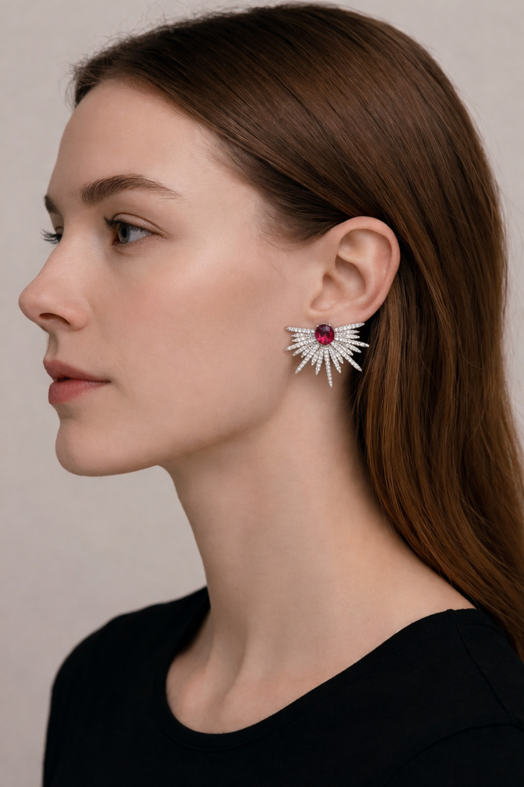 Aretes UMBRAL - Rojo