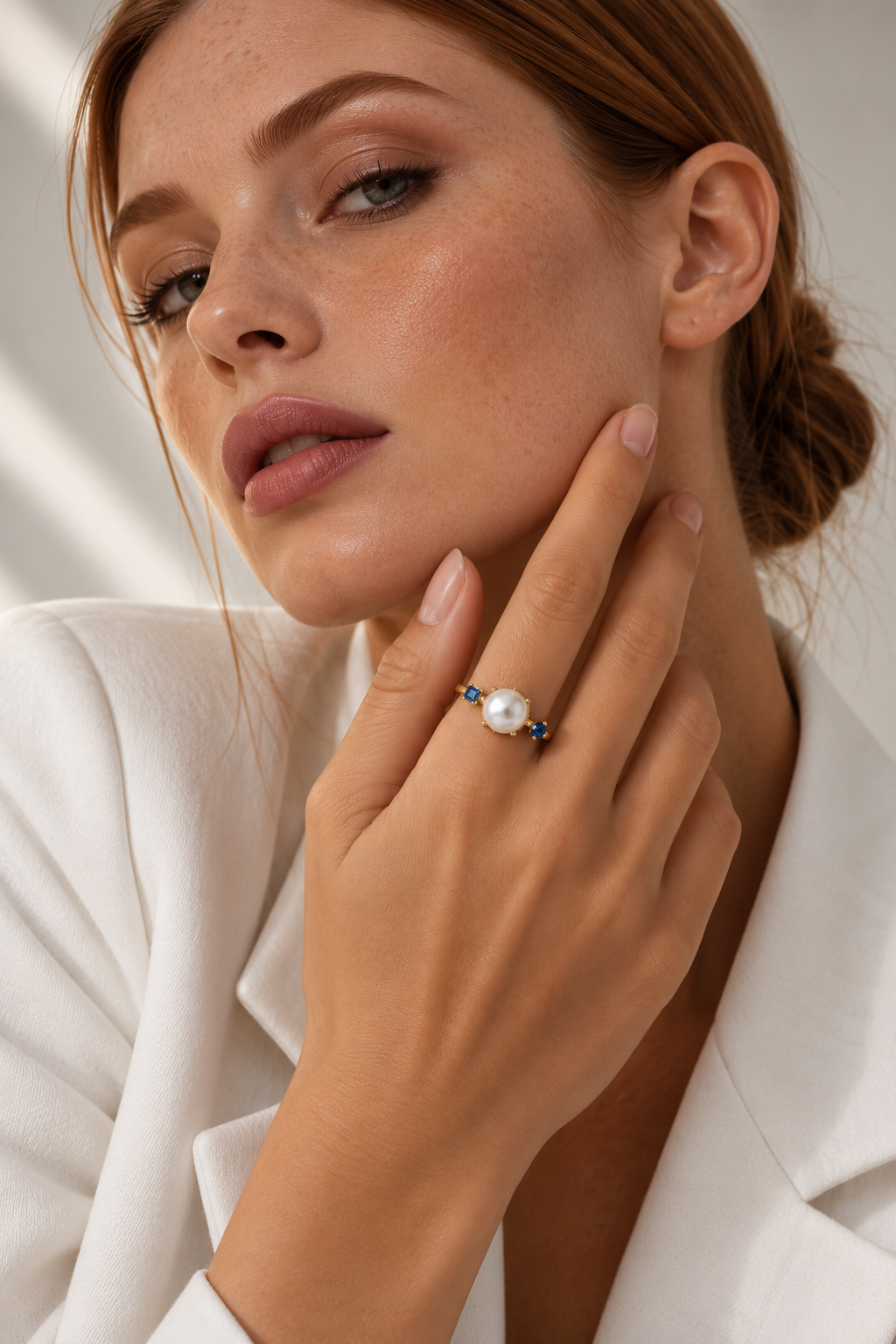 Anillo Jaguar Zafiro