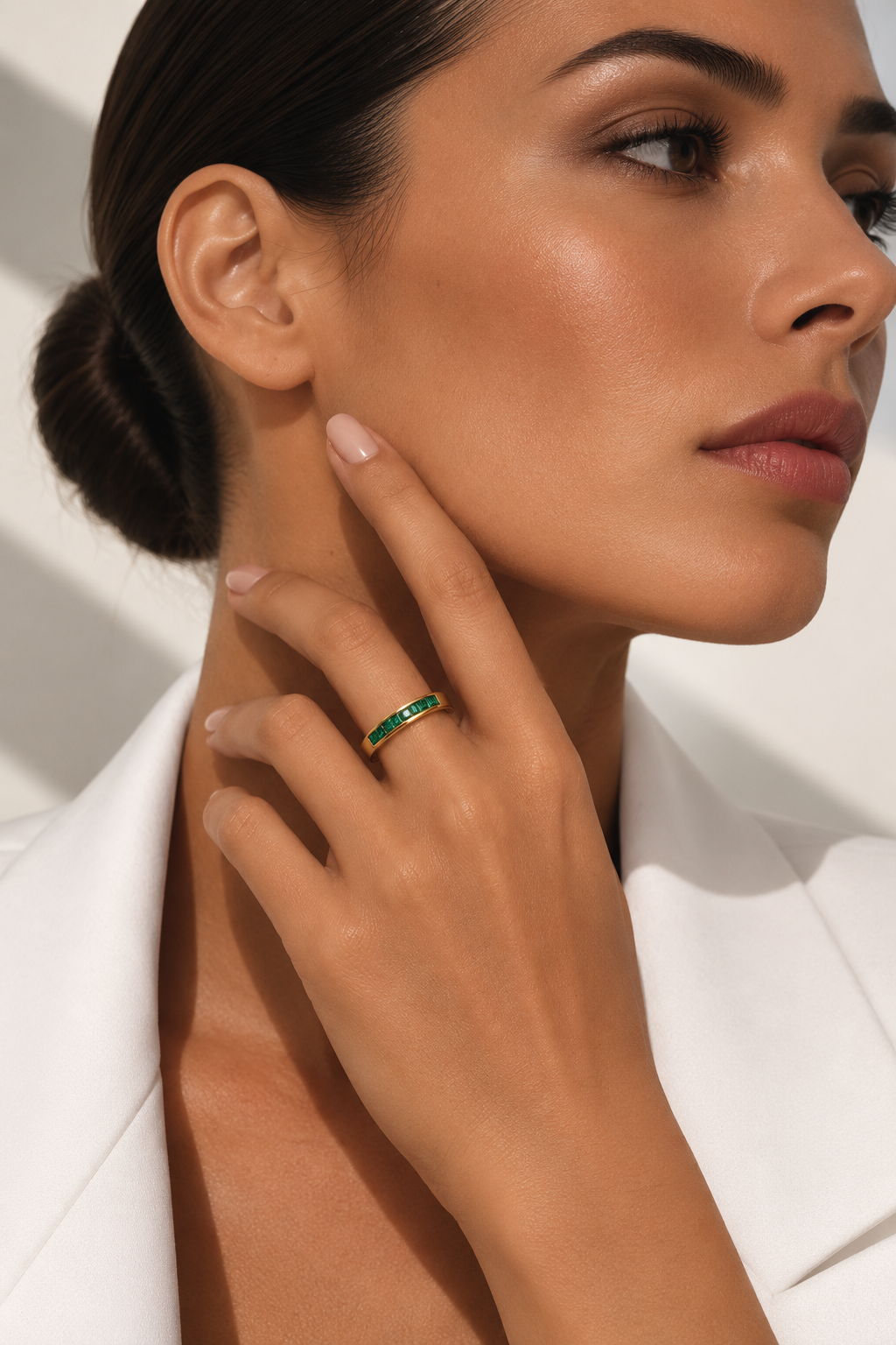 Anillo ORBITA - Esmeralda